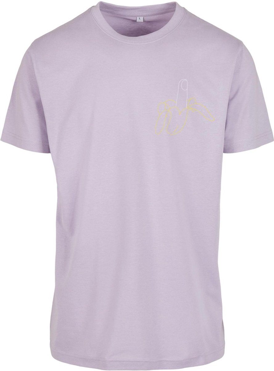 Mister Tee Rude Banana Heren T-shirt XXL Pastelpaars