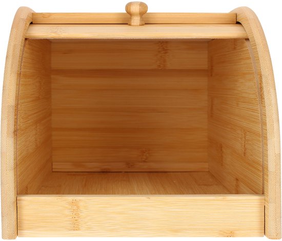 FALKENBERGER Broodbak, houten beukenhout, wit, 39 x 29 x 18 cm, broodtrommel traditionele broodtrommel met roldeksel, handgemaakt