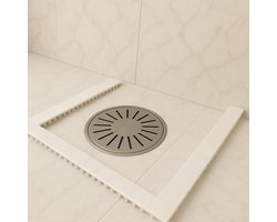 Hair Catcher - Rond - Inloopdouche Haarvanger - Anti Verstopping voor Douchegoot - Drain Cleaner - Douchewisser - Afvoerstop - Doucheput zeef- Trendy Nu