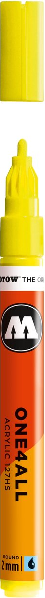 Molotow - One4All 2mm Marker Neon Yellow Fluorescent