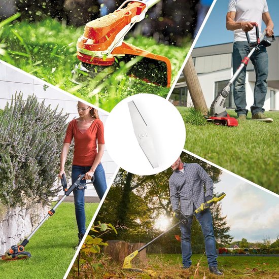 10-pack grasmaaier messen metalen messen - Draadloze trimmer messen - Vervangende messen voor grastrimmers - Geschikt voor tuintrimmers - Accessoires voor elektrisch gereedschap buitenshuis van Merkloos	 — afbeelding 2
