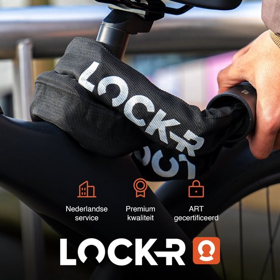 LOCK-R - Kettingslot - ART 4 Beveiligd - Scooterslot & Fietsslot - Hangslot Ketting - Slot geschikt voor Fiets, Fatbike & Scooter van LOCK-R — afbeelding 5