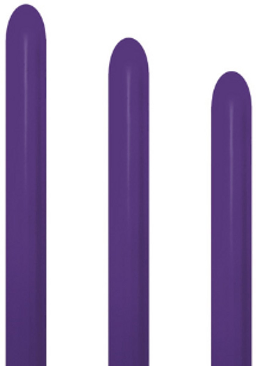 Modeleerballon violet - 260s - 50stuks - Sempertex