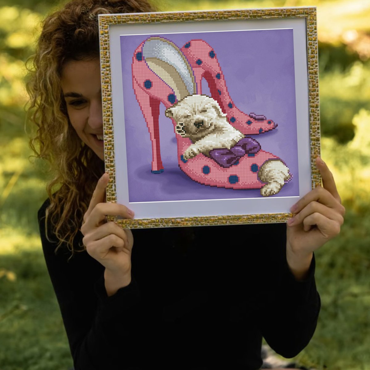 DIAMOND DOTZ Dotz & Dreams - Diamond Painting - 7.868 Dotz - 37x37 cm — afbeelding 7