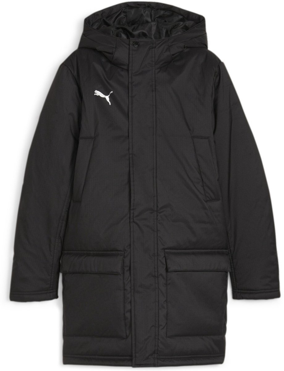 Puma kinderwinterjas TeamFinal Winter Jacket Jr 658571 Puma -Puma -140 Zilver