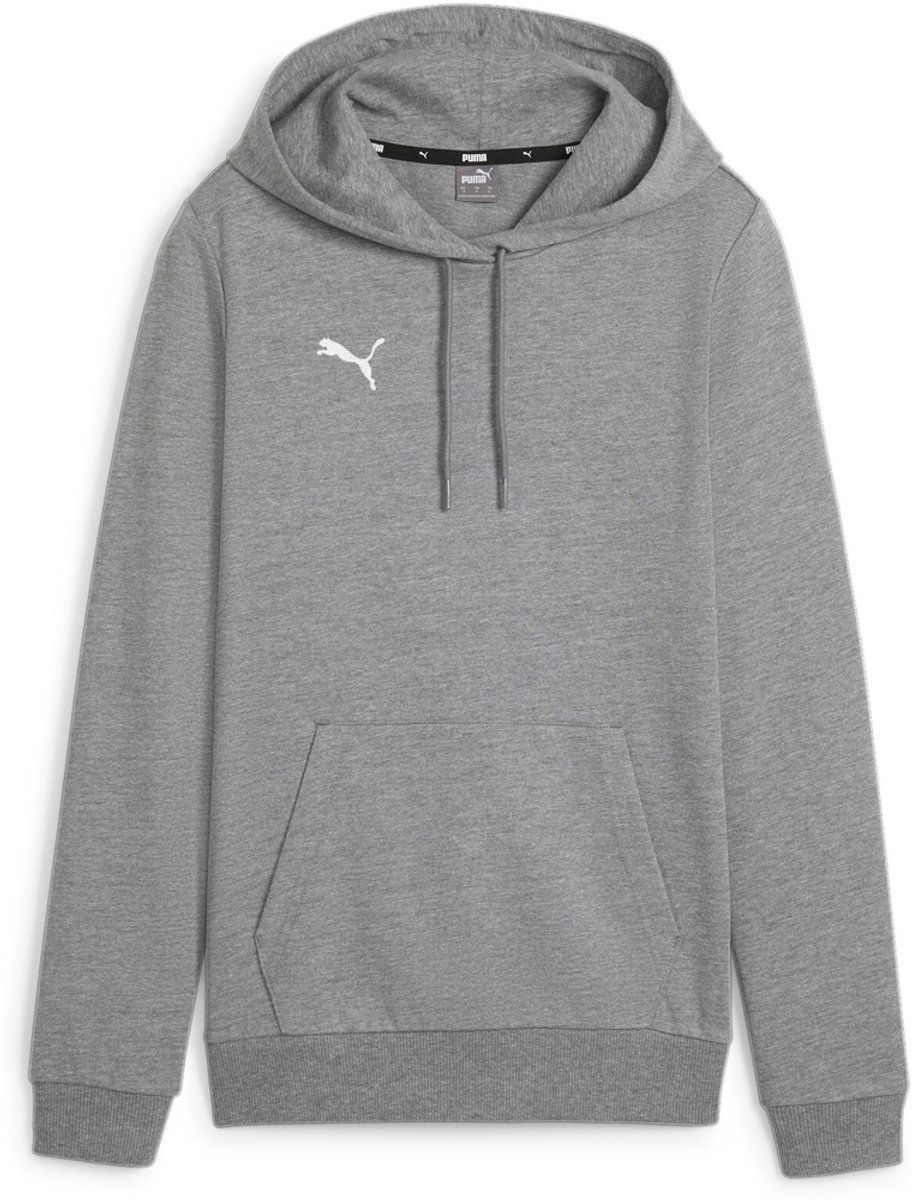 Puma dameshoodie TeamGoal CasuaLongsleeve Hoody Wmn 658621 Grijs