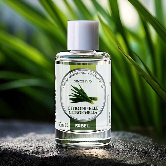 Fabel Sfeerparfum - Interieurparfums - aangename en verfijnde geur in huis - 30 ml - Citronella