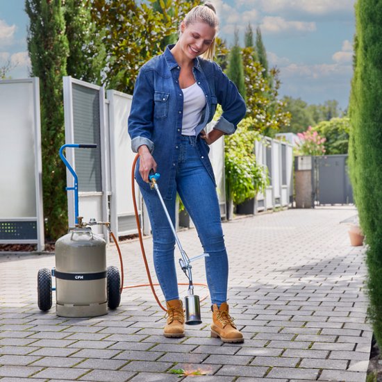 CFH Professionele Gasbrander PZ6500 - 93 cm Lang - 5M Gasslang van CFH — afbeelding 4