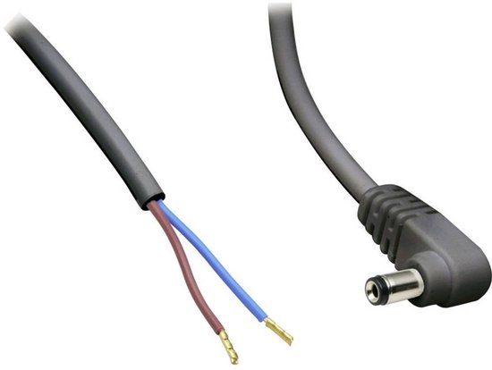 AAOTOKK USB 2.0 Mannelijke jack aan DC 5.5x2.1mm DC Connector Laadbak