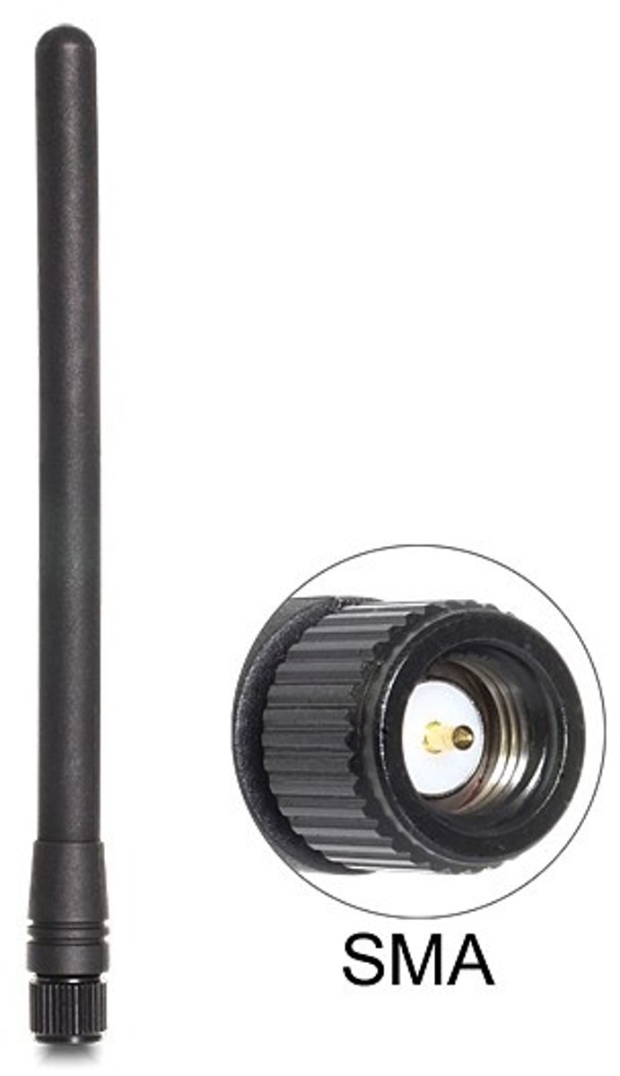 Delock - Antenne ZigBee 868 MHz SMA 2 dBi starr