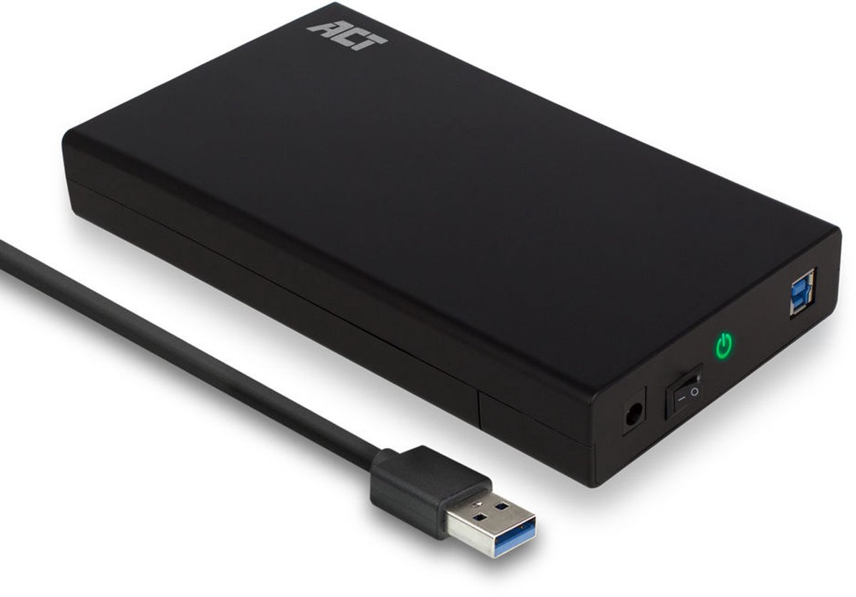 ACT  3,5" SATA Schroefloze Harde Schijf Behuizing USB 3.2 Gen1 AC1405