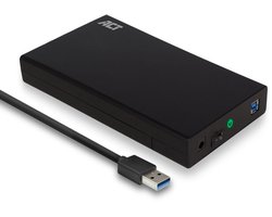 ACT 3,5" SATA harde schijf behuizing, schroefloos, USB 3.2 Gen1 AC1405