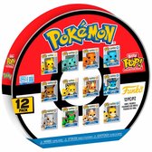 Pokémon Pokémon (Bitty Pop!) vinylfiguurtjes (Set van 12) Unisex Funko Pop! - Neutraal - Standard
