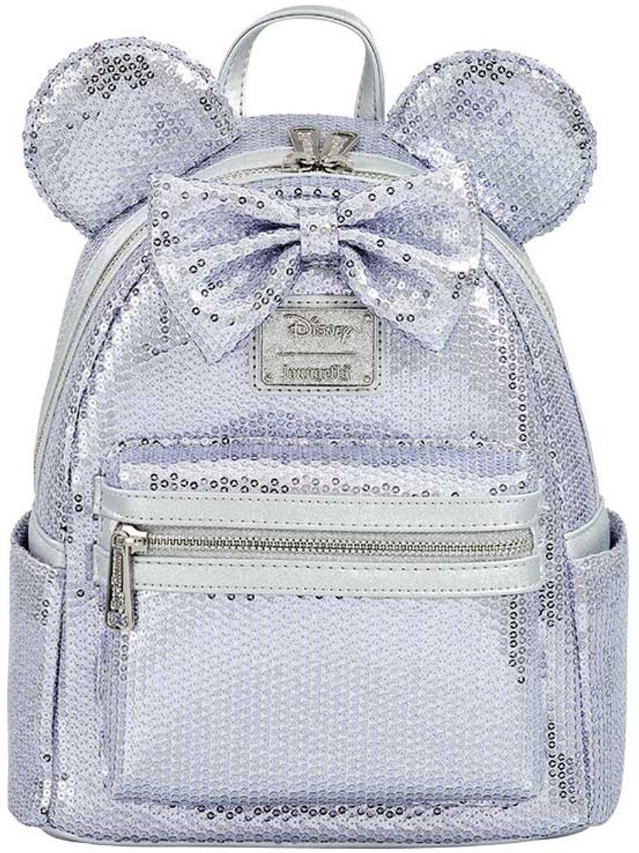 Disney Loungefly Backpack Minnie Silver Ears
