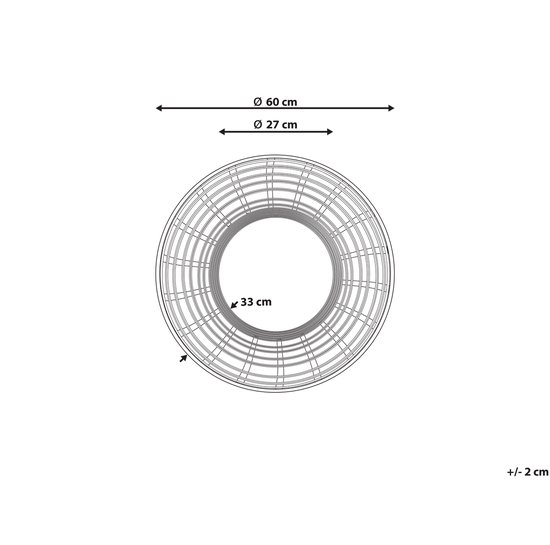 Beliani HANUA - - naturel - bois de bambou