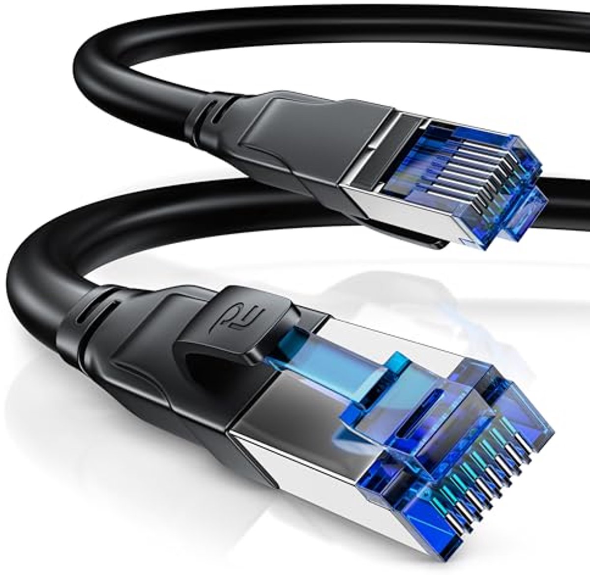 Image of 25m CAT 8.1 netwerkkabel 40 Gbps - High Speed Gigabit Ethernet Kabel voor thuisnetwerken