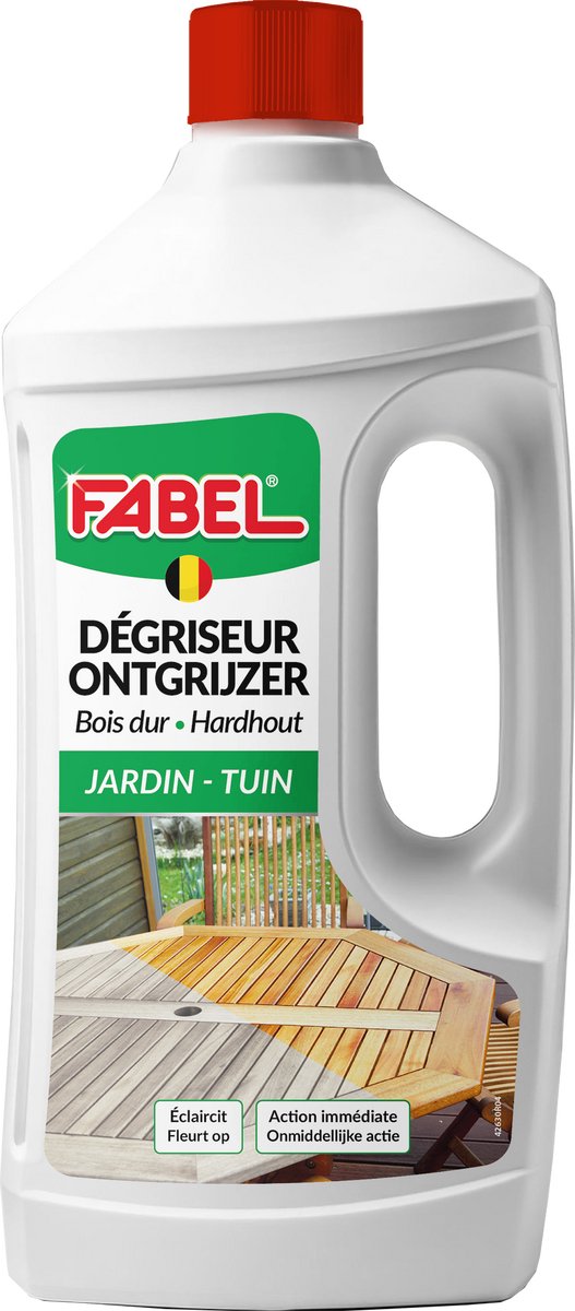 Fabel - Hardhout ontgrijzer - Tuin meubles - 1L