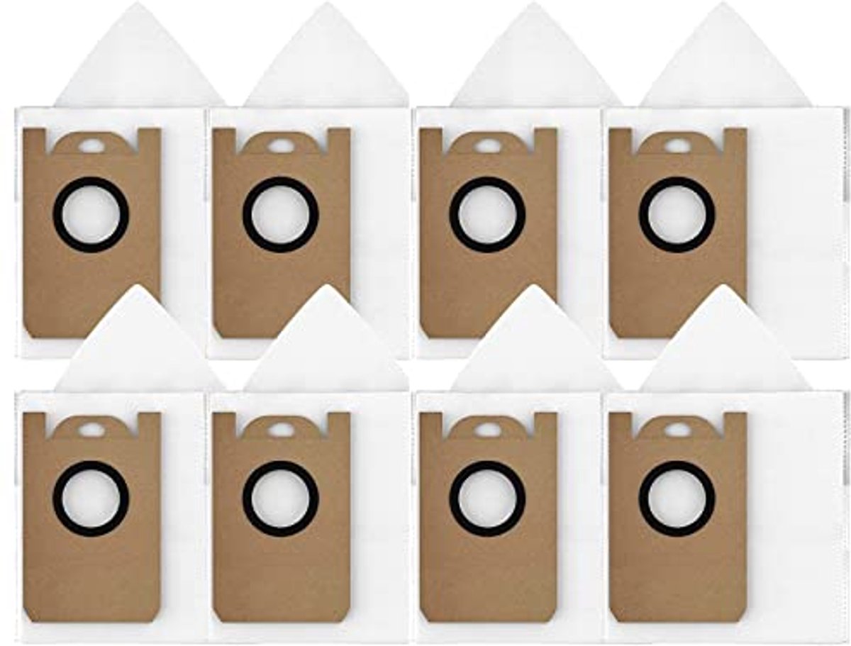 8 Stuks Lekvrije Stofzakken voor Robot Stofzuiger