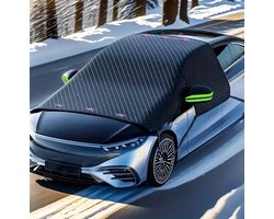 Sjtoer Universele Magnetische Voorruithoes – Winter Autohoes met Zijspiegelhoezen – Bescherming tegen IJs & Sneeuw – Perfect Cadeau voor Valentijn - Vaderdag - Moederdag - Verjaardag