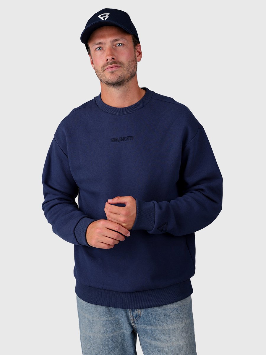 Brunotti Esseries Heren Trui | Indigo Blauw