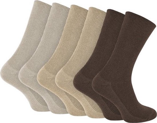 Marco Rossi 6 Paar Diabetes Sokken