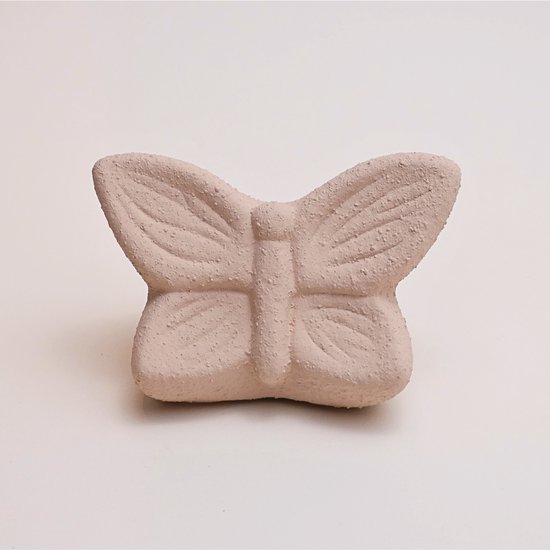 Keramische mini urn vlinder met waxinelichtje - Uitvaartwinkel Deventer