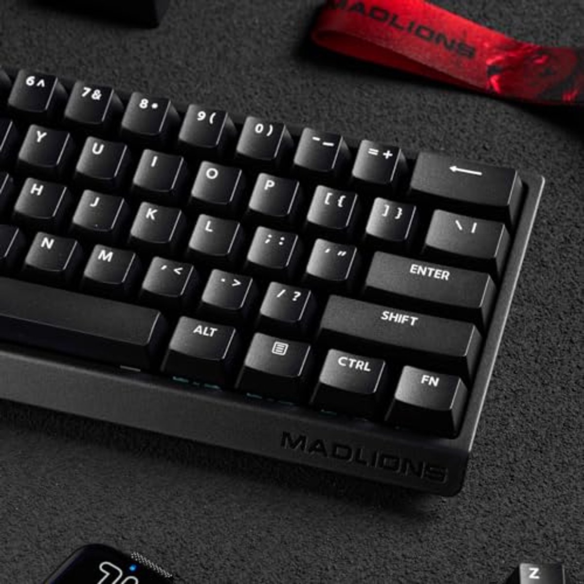 60% Bed draadloze mechanische gaming toetsenbord met RGB verlichting voor PC/Mac