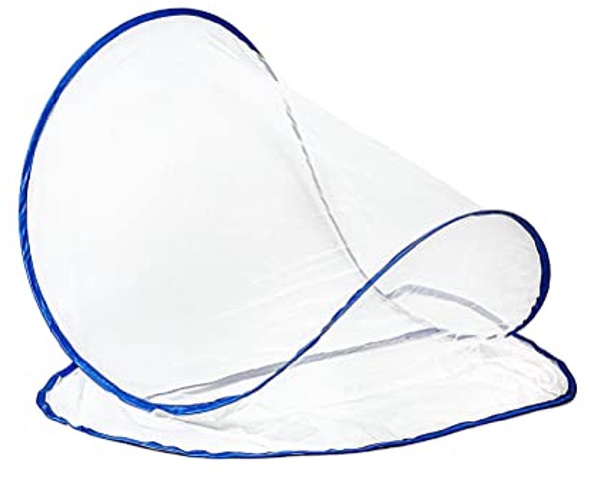 Mini Vouwbare Moskito Net voor Bed en Camping - Ultralicht Insecten Net voor Buiten