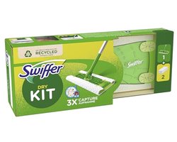 Swiffer Sweeper Starterskit met 2 navullingen voor efficiënte vloerreiniging