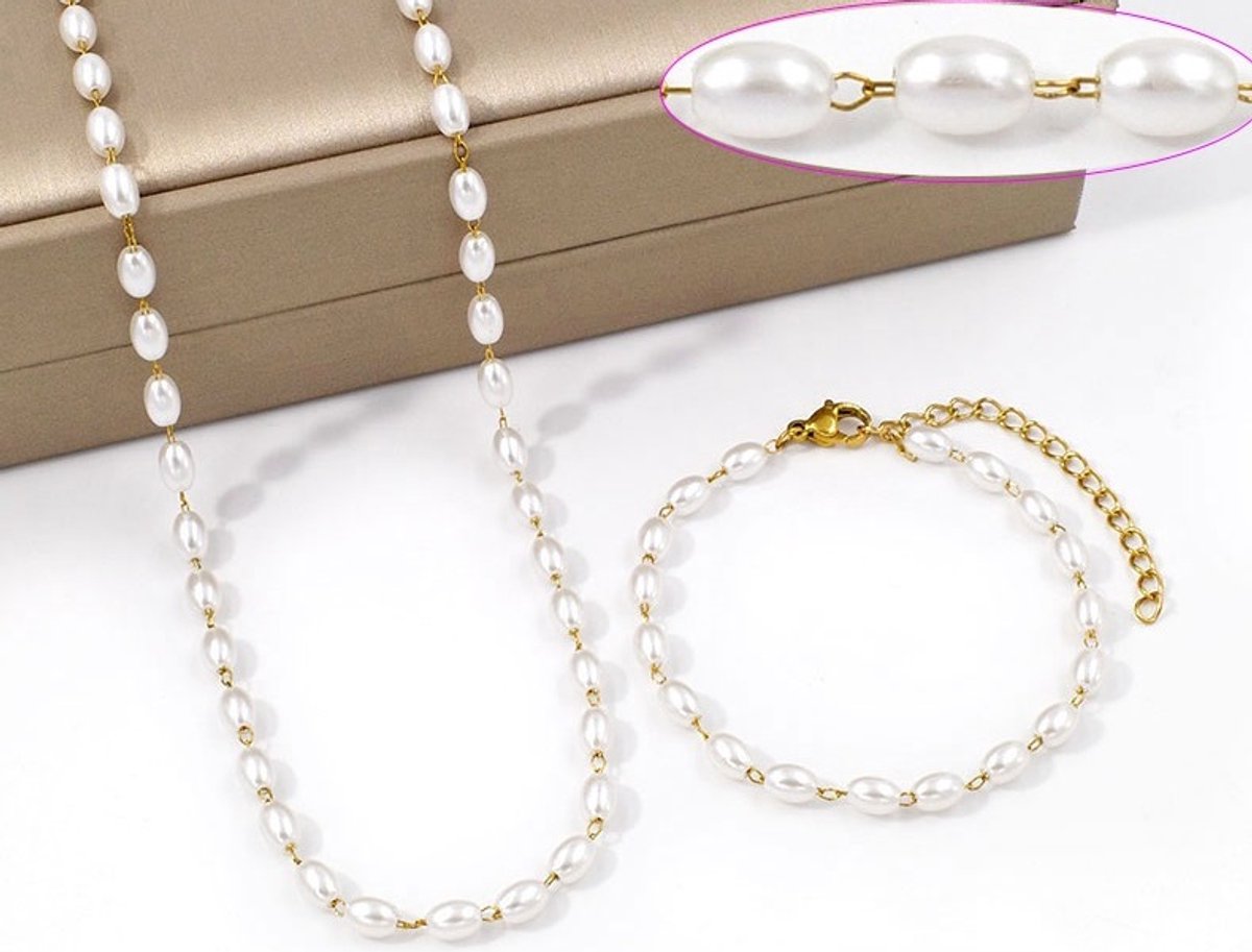 Ketting met bijpassende armband 4878
