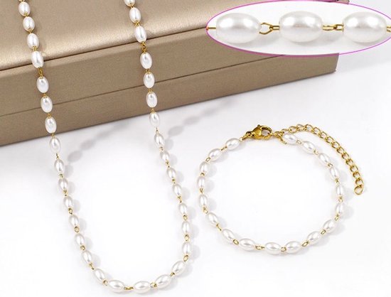 Ketting met bijpassende armband 4878