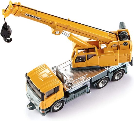 SIKU 1859, Liebherr Telescopische Kraanwagen, schaal 1:87