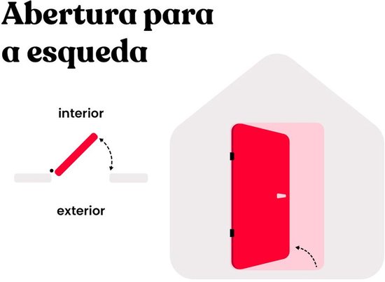 Porte pleine acier H.207 x L.100 cm anthracite - Pousser à droite - AGUEDA L 95 cm x H 203,5 cm x P 9 cm