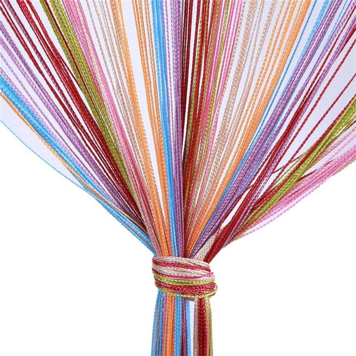 Orivio - Decoratief Deurgordijn met Franjes voor Raam, Thuis en Terras, 100x200 cm