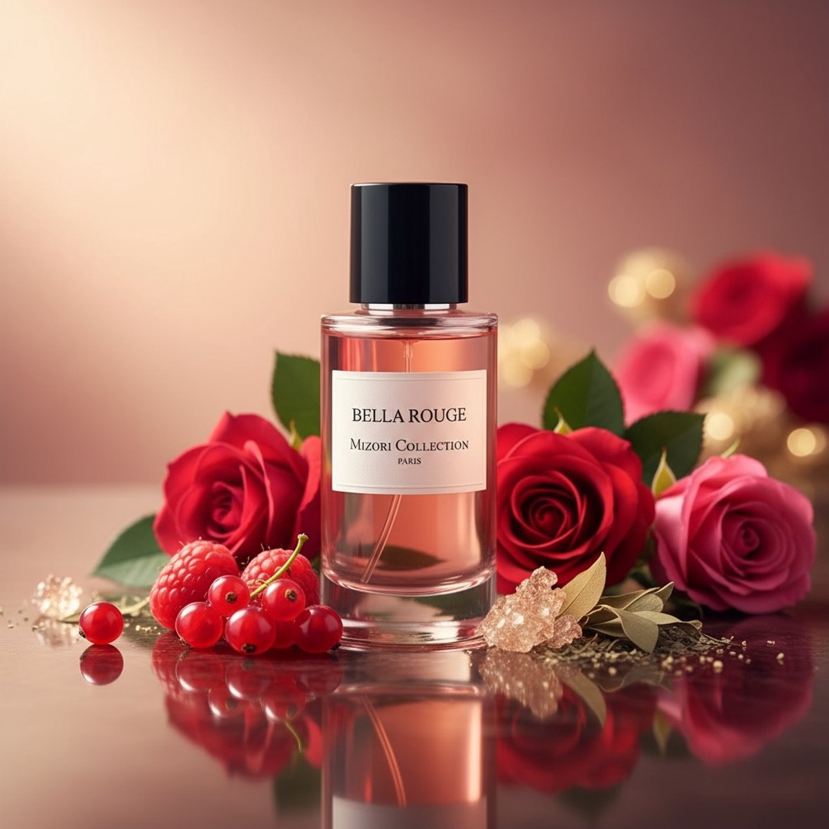 Bella Rouge - Mizori Collection Paris - High Exclusive Perfume - Eau de Parfum - 50 ml - Niche Perfume