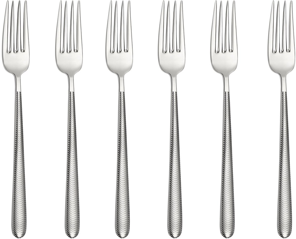 Bonna Dessertvork - Illusion - RVS - 16.7 cm - set van 6