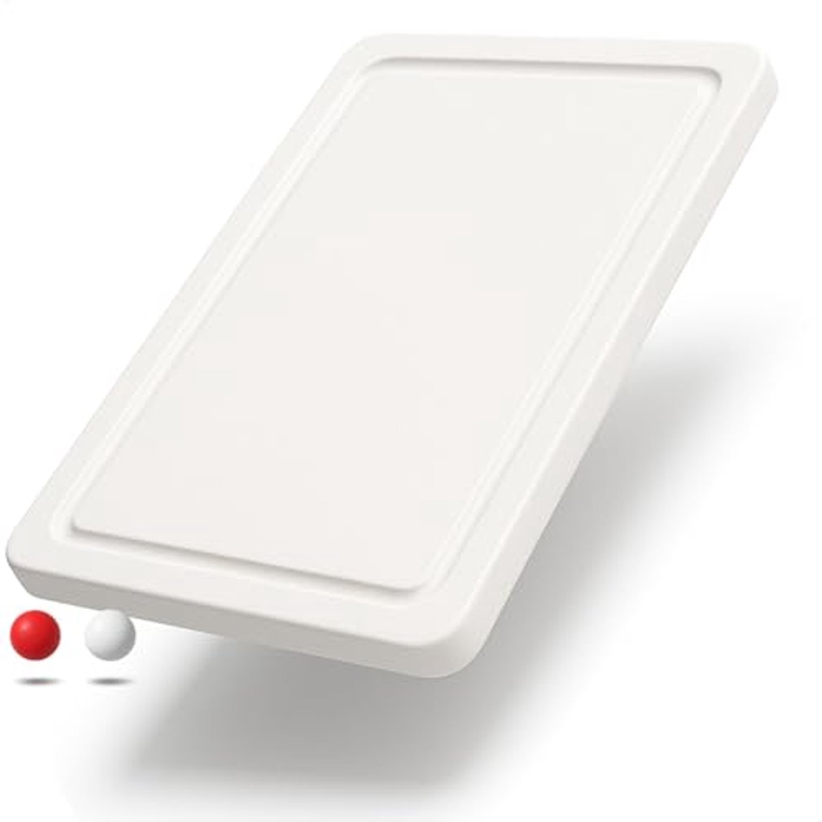 Extra Dikke Snijplank met Antislip Voeten en Sapgeul - 60 x 40 cm