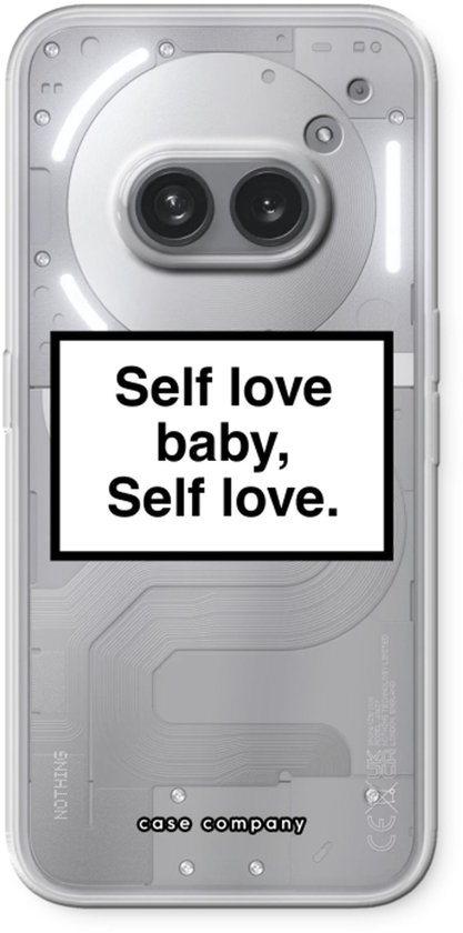 Case Company® - Coque compatible avec le Nothing Phone (2a) Plus - Self love - Coque souple - Protection intégrale et bords de l'écran