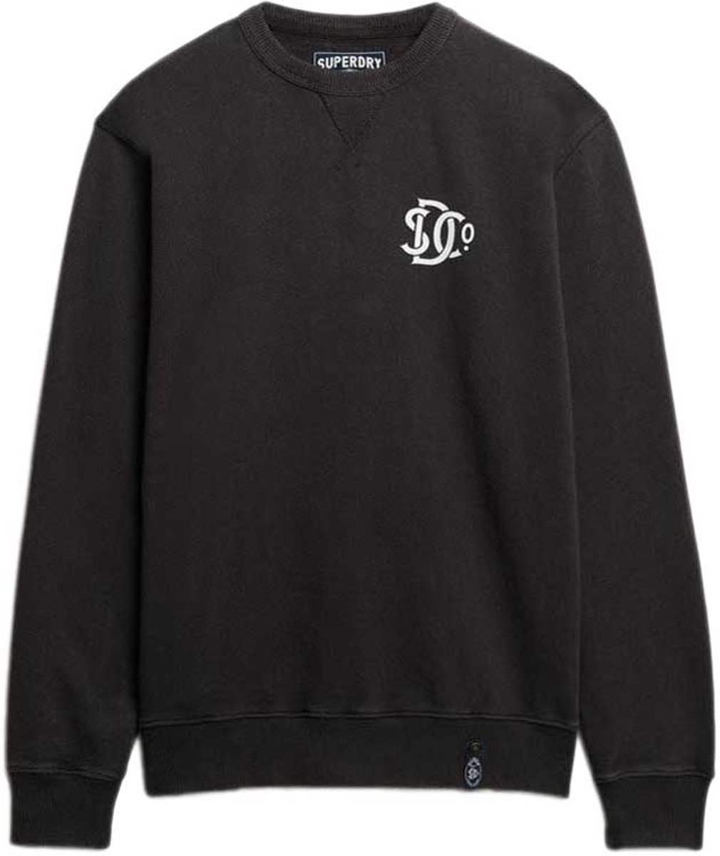 Superdry Merchant Graphic Sweatshirt 3XL Man Zwart