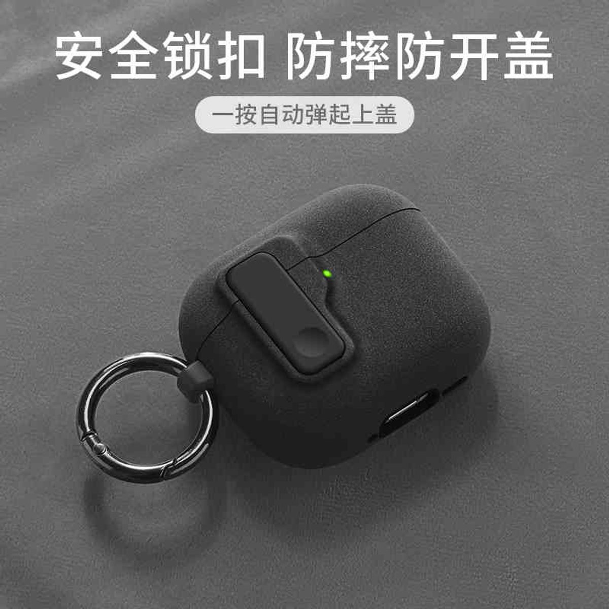 Hardcase AirPods Beschermhoes Luxe Serie – Magnetisch Sluitmechanisme – B – Geschikt voor Airpods Pro 2