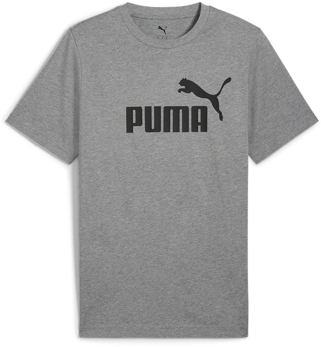 Puma Ess No. 1 Logo T-shirt Met Korte Mouwen Grijs