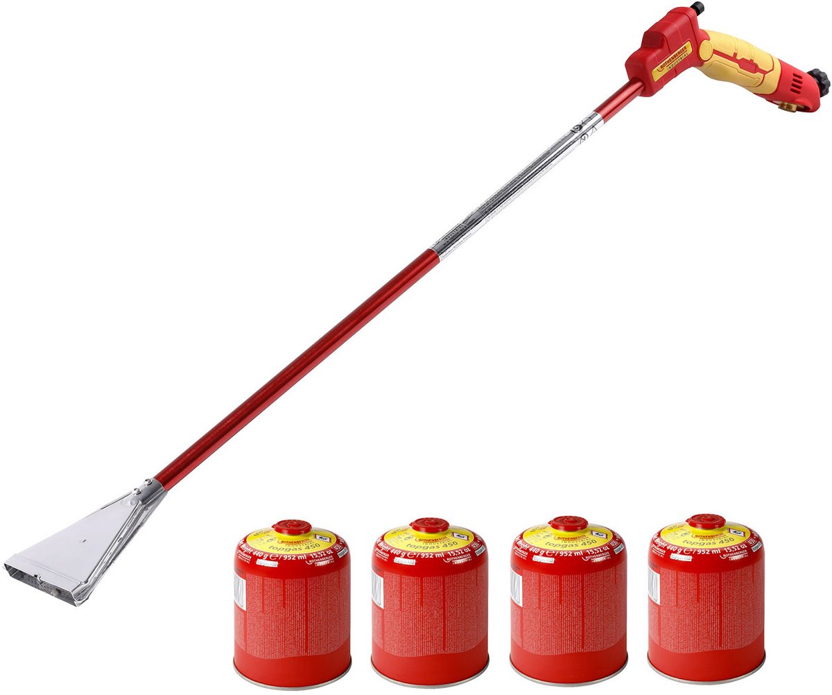 ROTHENBERGER Industrial Ökogärtner Premium + 4x Topgas 450 Cartouche - 1500004963