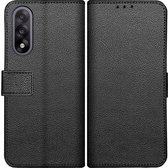 Étui Cazy pour OnePlus Nord 5 avec porte-cartes - Bookcase Classic - Zwart