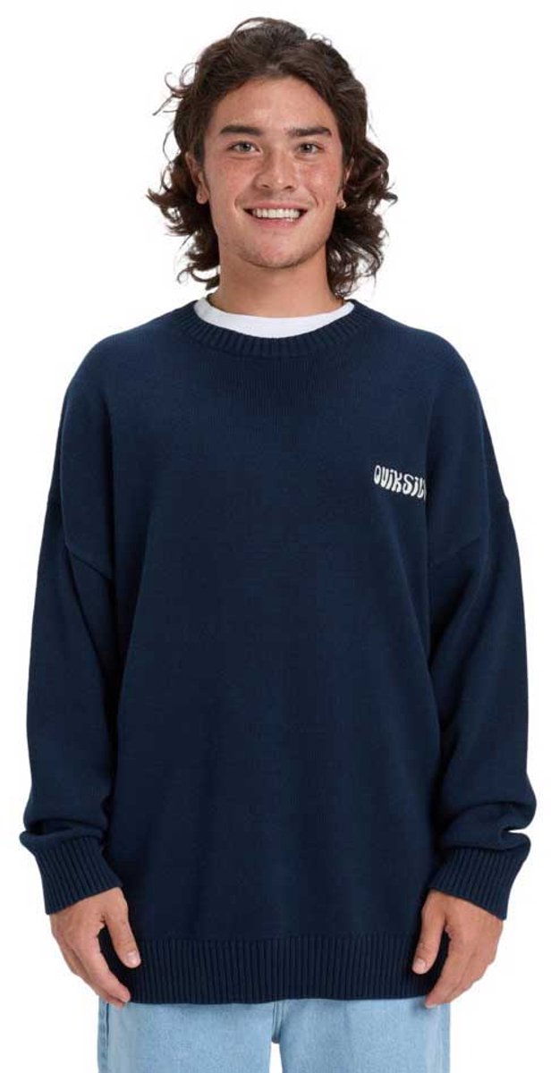 Quiksilver Devils Sweatshirt M Man Blauw