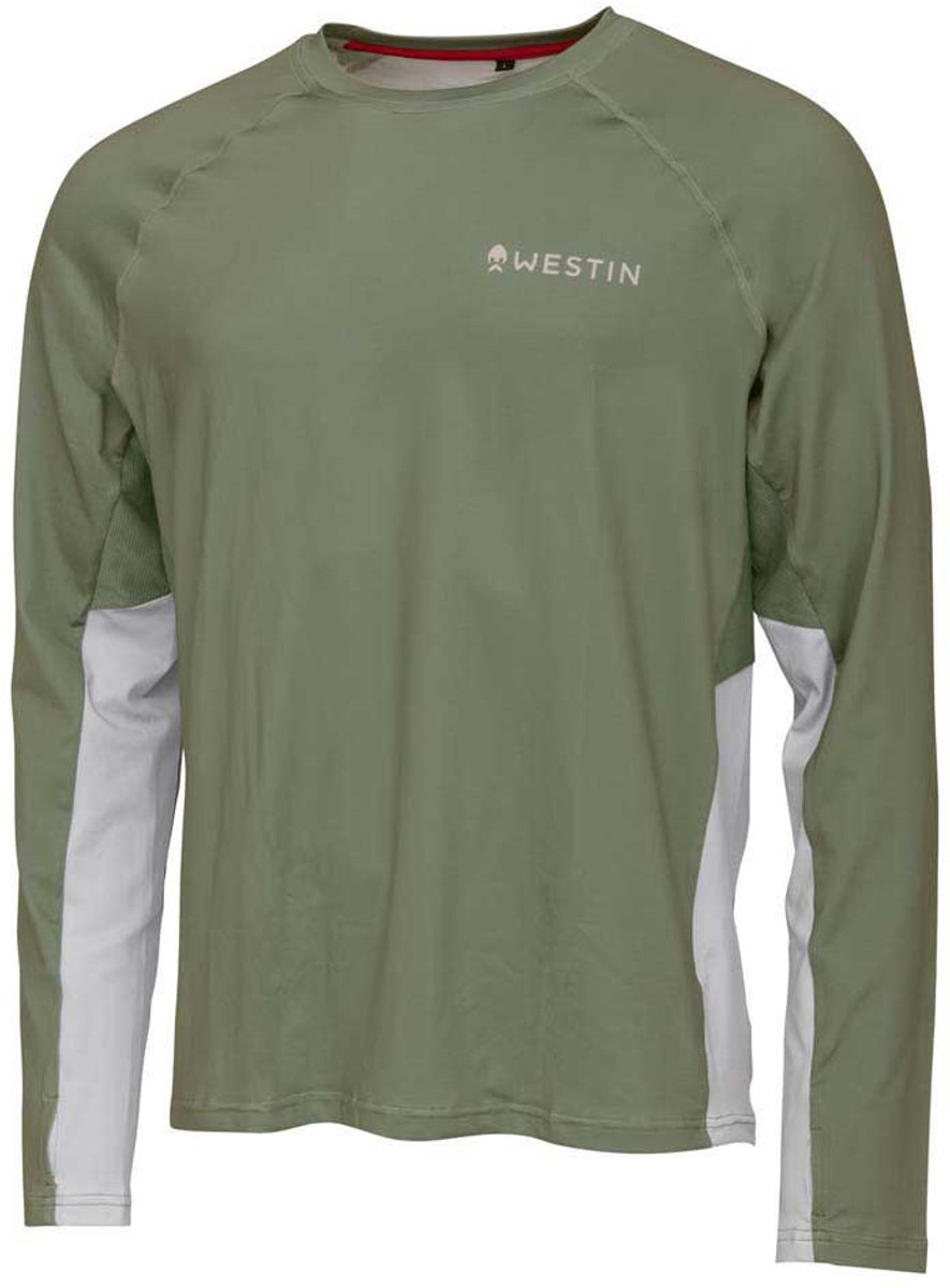 Westin Flats Upf 50+ Uv-werende Langarm T-shirt Groen 2XL Man
