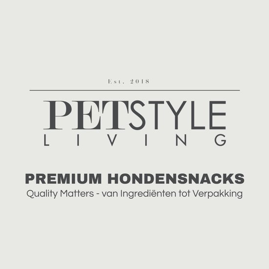 Petstyle Living Gedraaide Sticks met Kip - Hondensnacks - 12,5cm - 100 Stuks - Kauwstaaf Hond