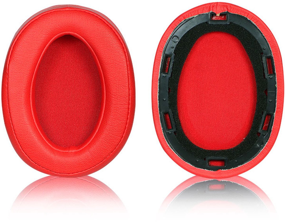 Geschikt voor Sony MDR-100ABN WH-H900N oorkappen Accessoires voor bluetooth-hoofdtelefoon Oordopjeshoes-rood