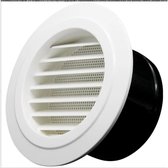 Ronde Ventilatierooster Met Gaas 10/15 cm