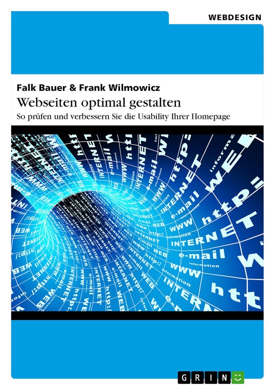 Webseiten optimal gestalten - cover