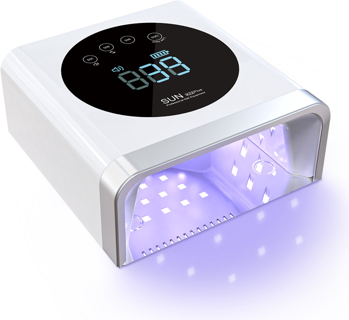Nageldroger 72W - Professionele UV LED Lamp - Draadloos & Oplaadbaar (8 uur) - 36 LED’s – Automatische Sensor - Geschikt voor handen en voeten
